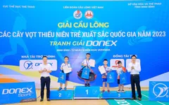 Bế mạc giải cầu lông các cây vợt thiếu niên trẻ xuất sắc Quốc gia 2023