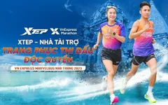 Xtep - Nhà tài trợ độc quyền trang phục thi đấu giải Vnexpress Marathon Marvelous Nha Trang
