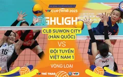 Highlights | CLB Suwon City (Hàn Quốc) vs ĐT Việt Nam 1 | VTV Cup Ferroli 2023