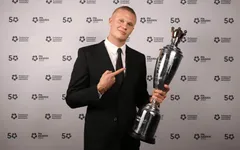 Haaland giành Cầu thủ hay nhất năm của PFA