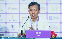 HLV Hoàng Anh Tuấn hài lòng về sự quyết tâm và tinh thần thi đấu của các học trò