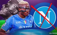 Tiền đạo Victor Osimhen có thể khởi kiện CLB Napoli