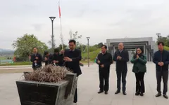 Đoàn công tác Đài Truyền hình Việt Nam dâng hương Đền thờ liệt sĩ tại Chiến trường Điện Biên Phủ và Nghĩa trang liệt sĩ A1
