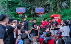 Thang Long Warriors giao lưu bóng rổ tại vùng cao