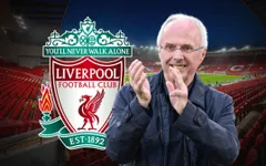 Sven-Goran Eriksson sẽ dẫn dắt đội huyền thoại Liverpool