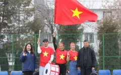 CĐV Việt Nam tại Uzbekistan truyền lửa cho đội U20 nữ trước VCK U20 châu Á 2024