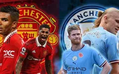 Vòng 27 Ngoại hạng Anh: Tâm điểm derby Manchester