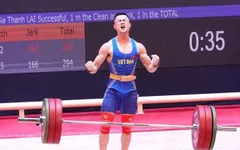 Lại Gia Thành giành HCV tại Cúp Cử tạ thế giới