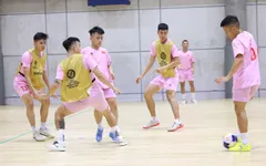 ĐT futsal Việt Nam tập hồi phục, hướng đến trận gặp futsal Trung Quốc
