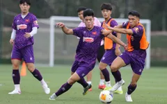 U23 Việt Nam căng sức tập luyện, chuẩn bị cho “bài thi” trước U23 Jordan
