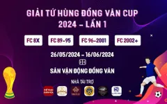 Lịch thi đấu giải bóng đá tranh Cúp Tứ hùng Đồng Vân Cup 2024 - Lần 1