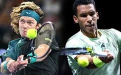 Andrey Rublev và Felix Auger Aliassime vào chung kết đơn nam Madrid mở rộng