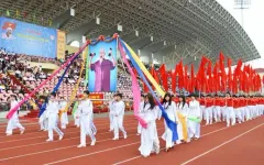 Hơn 2.000 vận động viên tham gia Hội khỏe Phù Đổng khu vực III