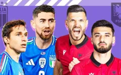 Italy vs Albania: Kiểm chứng sức mạnh đương kim vô địch | 2h00 ngày 16/6 trực tiếp trên VTV3, VTVgo