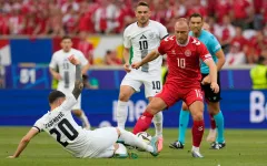 EURO 2024 | ĐT Slovenia 1-1 ĐT Đan Mạch: Eriksen lập công trong trận hòa thất vọng