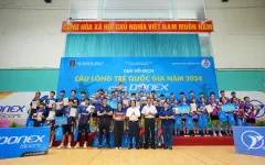 Giải cầu lông trẻ Quốc Gia 2024 tìm ra những nhà vô địch