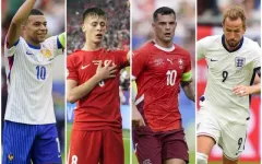 Lịch thi đấu và trực tiếp tứ kết EURO 2024 trên VTV