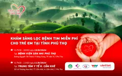 Trái tim cho em sẽ đến với Phú Thọ