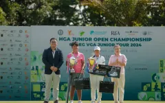 Nguyễn Tuấn Anh và Anna Lê thắng giải Vô địch Gôn Trẻ Tp. Hồ Chí Minh Mở rộng - Chặng 6 VGA Junior Tour 2024