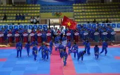 Gần 700 VĐV tranh tài Giải vovinam Hà Nội mở rộng lần thứ III năm 2024