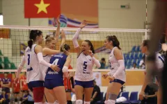Korabelka (Nga) thể hiện sức mạnh, thắng thuyết phục Hà Nam (Trung Quốc) | VTV Ferroli Cup 2024