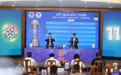 Lễ bốc thăm, xếp lịch thi đấu Cúp QG 2024/25