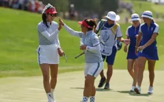 Solheim Cup 2024: Tuyển Mỹ dẫn 10 - 6 trước khi bước vào loạt Single Match quyết định