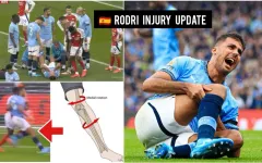 Rodri chấn thương dài hạn - Bài toán khó giải của Man City