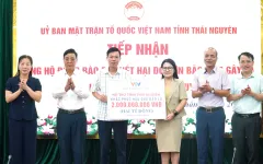 Quỹ Tấm lòng Việt ủng hộ 2 tỷ đồng hỗ trợ đồng bào Thái Nguyên
