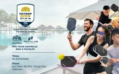 Đội tuyển pickleball chuyên nghiệp đầu tiên của Việt Nam tham gia giải PPA Tour