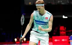 Ander Antonsen vô địch đơn nam cầu lông Đan Mạch mở rộng