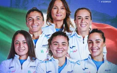 ĐT quần vợt nữ Italia vào bán kết Billie Jean King Cup