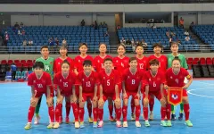 ĐT futsal nữ Việt Nam khởi đầu thuận lợi tại giải futsal Đông Nam Á 2024