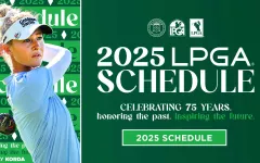 LPGA Tour công bố lịch thi đấu mùa giải 2025