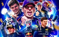 Max Verstappen lần thứ 4 liên tiếp giành chức vô địch F1
