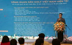 BLV Nam Giang nêu ra 2 định hướng quan trọng cho phát triển sân golf tại Việt Nam