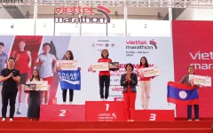 Nhiều kỷ lục bị phá trên đường chạy Viettel Marathon Hà Nội - Việt Nam 2024