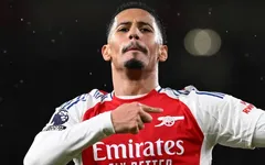 Saliba "nói không" với Real Madrid, một lòng quyết tâm ở lại Arsenal
