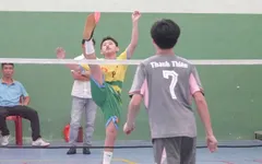 Giải đá cầu học sinh thu hút số lượng VĐV cao kỷ lục
