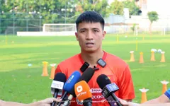 Bùi Tiền Dũng: "Mục tiêu của toàn đội là nỗ lực thể hiện tốt nhất"