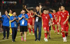 HLV Kim Sang-sik tiết lộ điều tiếc nuối trong trận thắng đậm ĐT Lào