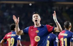 Lewandowski tỏa sáng, Barca thắng đậm Dortmund