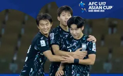 Thắng kịch tính ở loạt đá luân lưu, U17 Hàn Quốc vào bán kết U17 châu Á