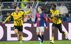 Borussia Dortmund chia tay Champions League bằng chiến thắng trước Barcelona