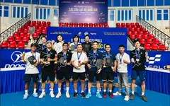 Lão tướng đội Amakirk thắng đậm tại Giải vô địch Pickleball các câu lạc bộ Quốc Gia