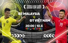 Malaysia vs Việt Nam: Quyết thắng ở Bukit Jalil | 20h00 hôm nay (10/6) trực tiếp VTV5, VTV Cần Thơ và VTVgo