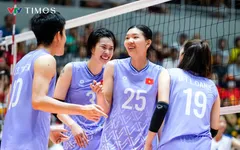 Những "bộ cánh" bắt mắt của tuyển bóng chuyền nữ Việt Nam