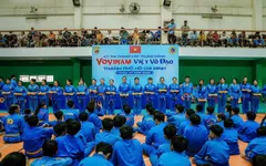 Sôi nổi Kỳ thi Trung đẳng Vovinam khóa 7 ở TP Hồ Chí Minh