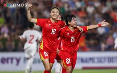 "Huỷ diệt" UAE 6 bàn không gỡ, tuyển nữ Việt Nam xem như đã có vé dự Asian Cup 2026