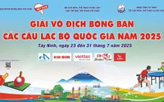Giải Vô địch Bóng bàn các câu lạc bộ Quốc gia 2025 đã sẵn sàng cho ngày khởi tranh